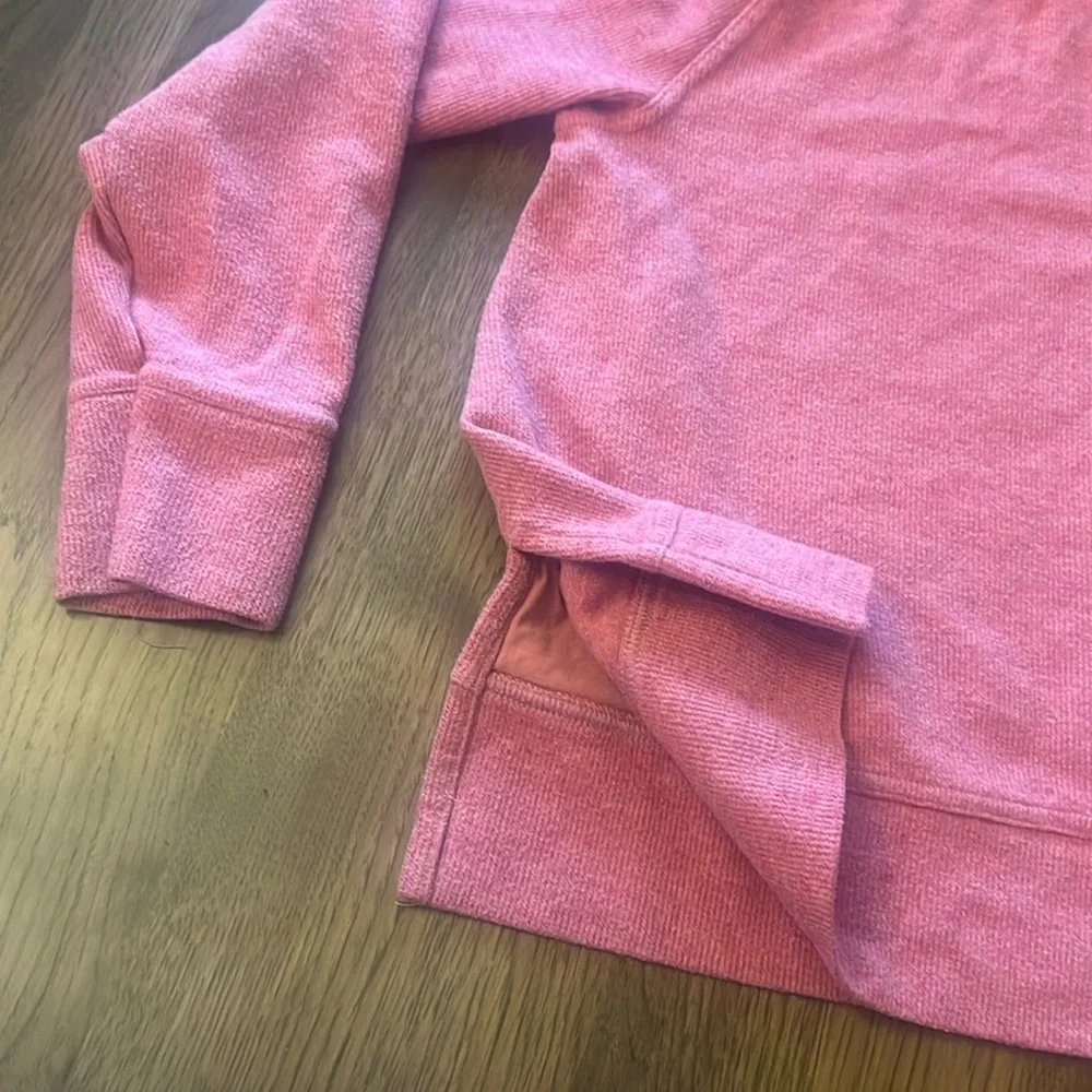 Nike Women's Pink cowl Neck Sweatshirt Small